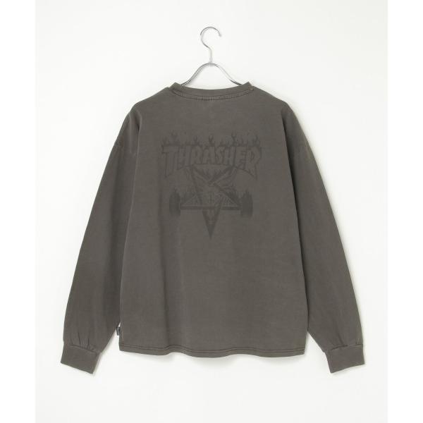 THRASHER スラッシャー ピグメントプリントロンT
