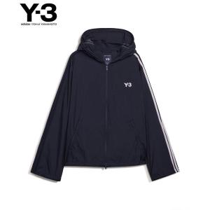 Y-3 NYLON WIRED 3 STRIPES TRACK TOP / ブラック [KF1085