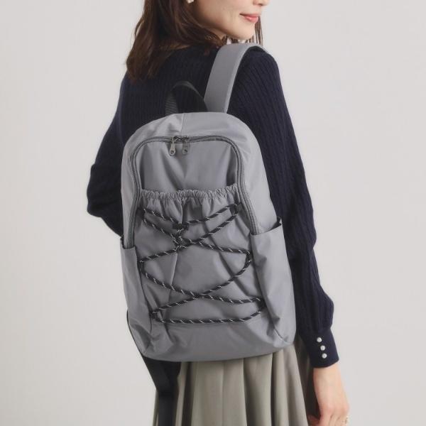 【8ポケット】撥水レースアップリュック