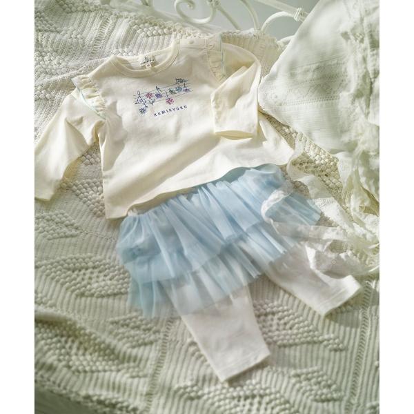 【80-90cm】 ギフトボックス　ベイビーメロディー Tシャツ・スカッツセット