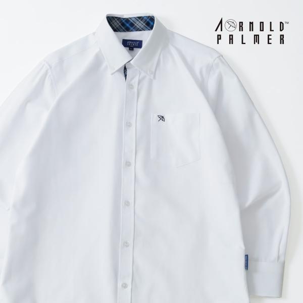 【パラソルのワンポイント入り】 オックスフォード BD シャツ ボタンダウン メンズ レディース