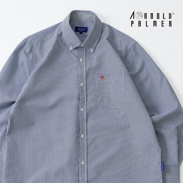 【パラソルのワンポイント入り】 ストライプ BD シャツ ボタンダウン メンズ レディース