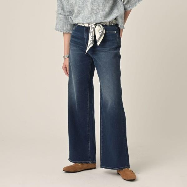 【新作デニム快適に美シルエット見せ】MAKE×DENIM WIDE