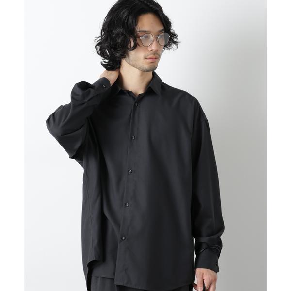 ビッグドレープシャツ 長袖