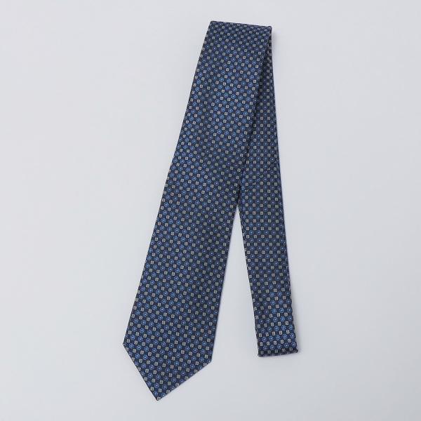 SHIPS Colors:シルク 小紋柄 ネクタイ1