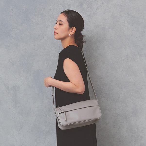 【Breath TOPKAPI】SUPPLE サプル シボレザー スワローマチ ショルダーバッグ