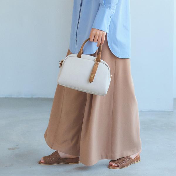 【Breath TOPKAPI】RIPPLE リプル ミニ ボストンバッグ チャーム付き