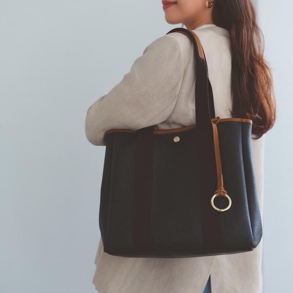 【Breath TOPKAPI】SCOTCH GRAIN ロングハンドル トート　A4 / 2way