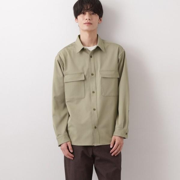 FLEX LINE  カバーオール　ストレッチ防シワマシンウォッシャブルセットアップ可