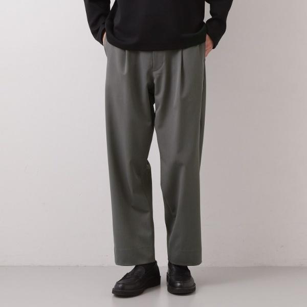 FLEX LINE セミワイドイージーパンツ　ストレッチ防シワマシンウォッシャブルセットアップ可