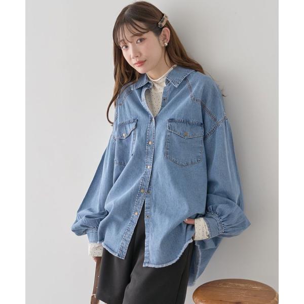 ウエスタンデニムシャツ