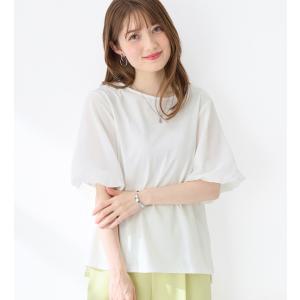 袖異素材バルーンTシャツの詳細画像3
