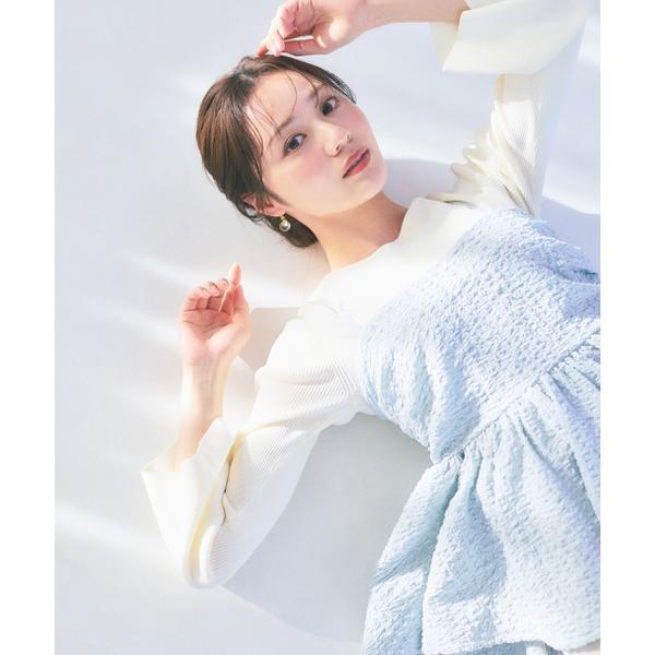 〈a／mie〉膨れジャガードビスチェ　26SS