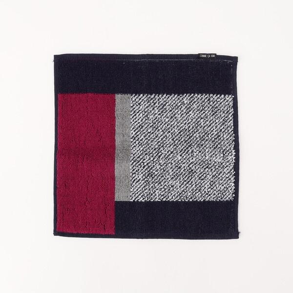 カラーパネル柄 タオルハンカチ