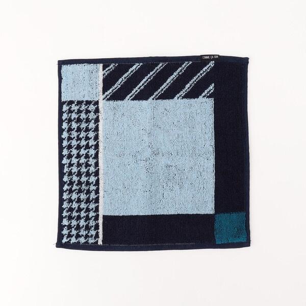 パターンパネル柄 タオルハンカチ