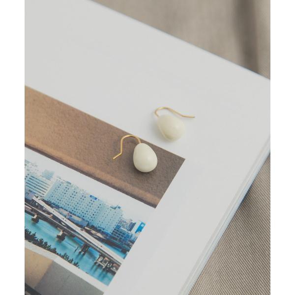 カラーオーブドロップピアス