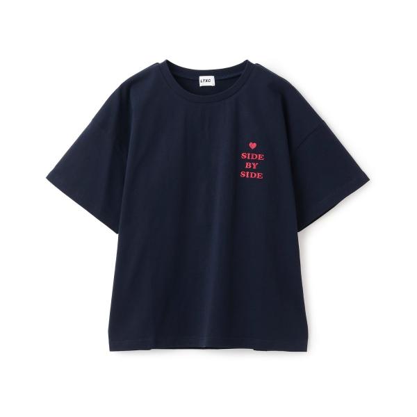 【GOODPRICE】【LTXC/綿100%】発泡バックハートロゴ半袖T