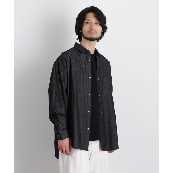 6.5oz リラックスデニムシャツ 長袖