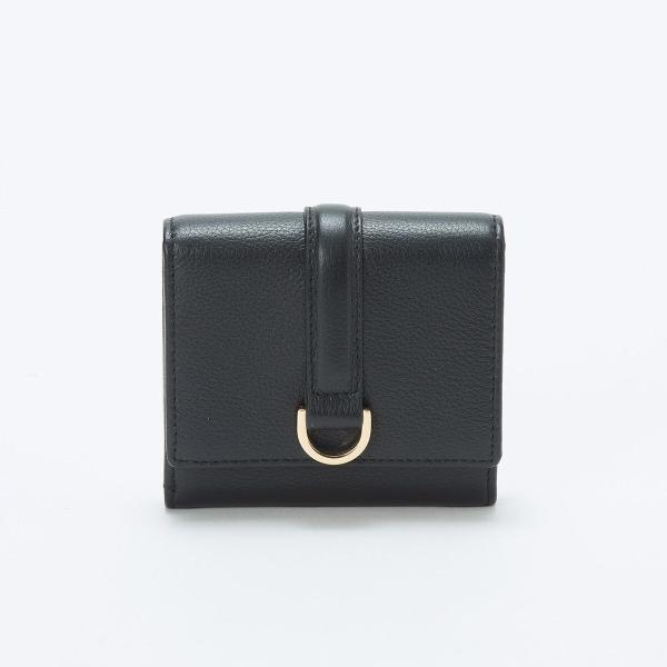 【TREASURE TOPKAPI】ソフトレザー ベルトデザイン 三つ折り財布　