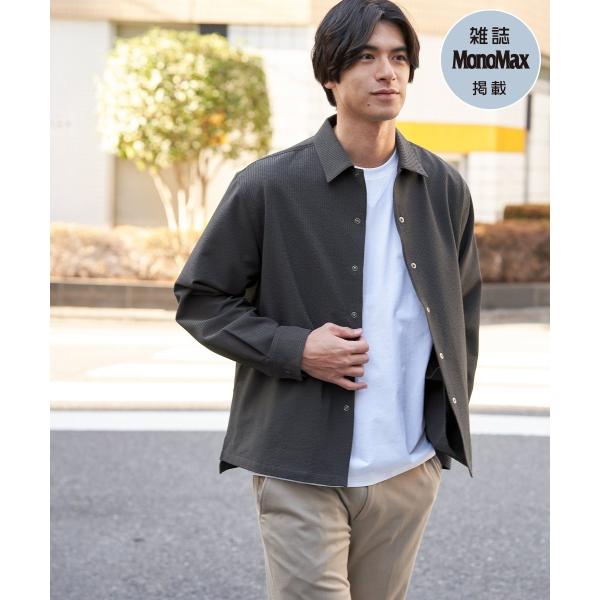 【雑誌MonoMax5月号掲載】イージケアサッカースナップシャウター「小泉孝太郎さん着用モデル」
