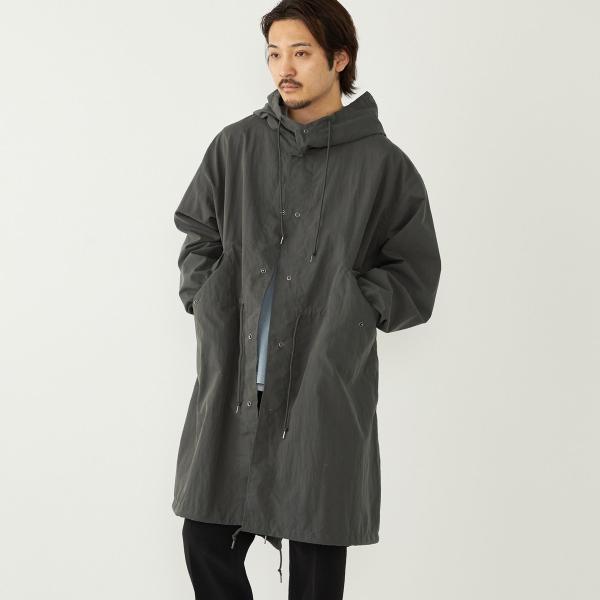 【SHIPS Colors別注】Rain-Stuff:〈撥水・洗濯機可能〉フード コート◇