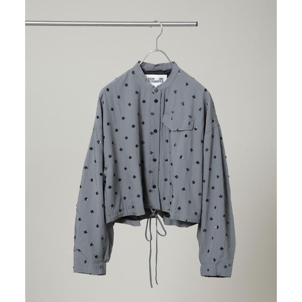 BAUM UND PFERDGARTEN／Viscose with Sequins シャツ(セットア