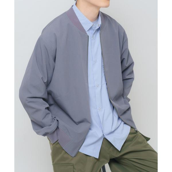 TRストレッチ ジップアップブルゾン