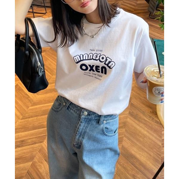 【ic254338】Chillfar ヘビーオンスロゴデザインミックスTEEシャツ