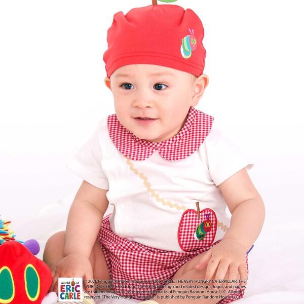 【絵本コラボ-はらぺこあおむし-】無地＆ボーダー柄ボディミニベビー(70~80cm)