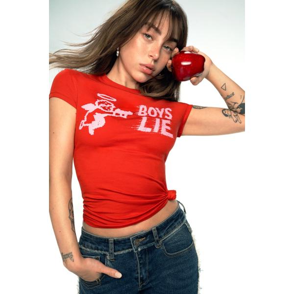 【5サイズ展開】BOYS LIE エンジェルTシャツ 2026SS 新作