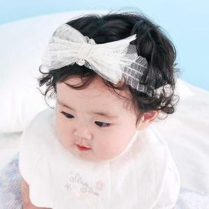リボンチュールヘアバンドベビーの詳細画像1