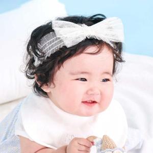 リボンチュールヘアバンドベビーの詳細画像4