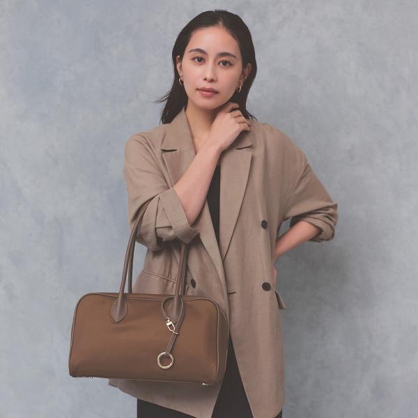 【Breath TOPKAPI】PRIM ナイロン ミニ ボストン トートバッグ チャーム付き