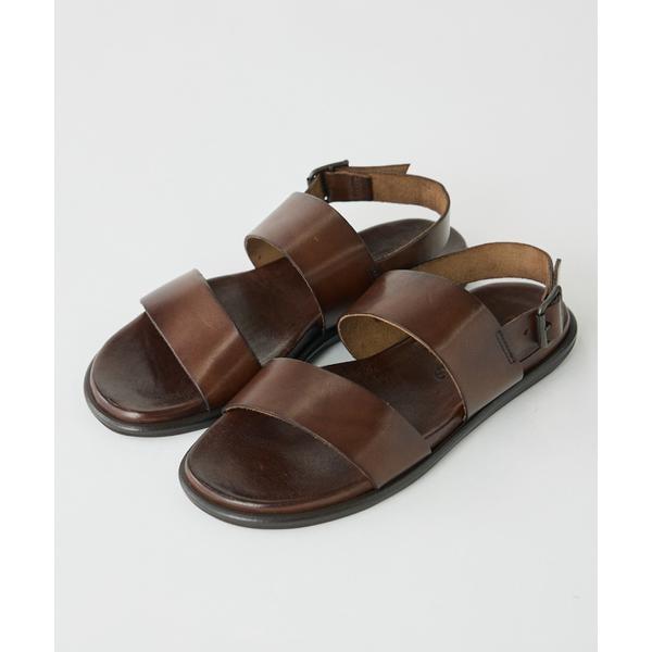 ワイドベルトフラットサンダル《CORSO ROMA、9》