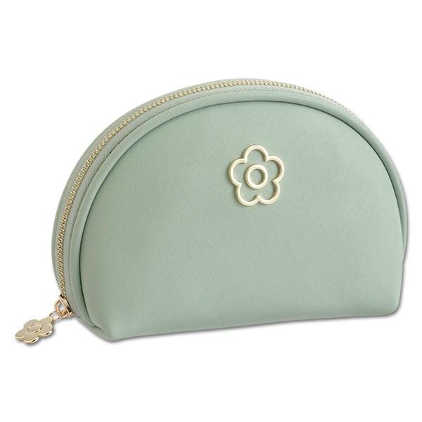 アウトラインメタルデイジー ラウンドポーチ