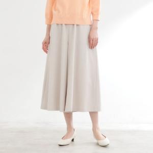 【ウエスト総ゴム】リラクシーフレアスカーチョ