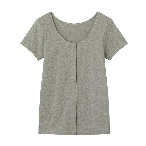 【セルフェア】2分袖クリップインナー