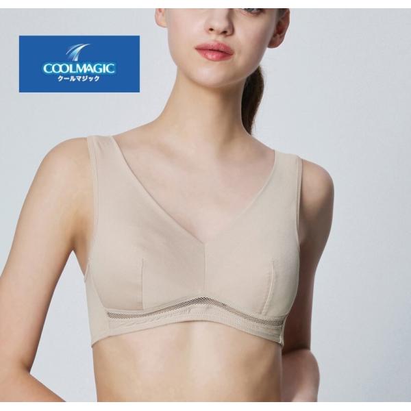 【クールマジック】【汗ベタをＯＦＦ.】ノンワイヤーブラ