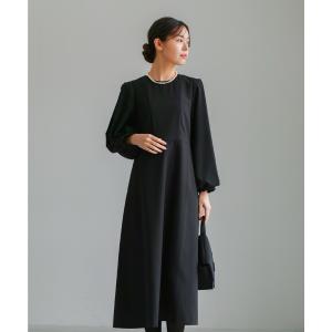 喪服・礼服【洗えるフォーマル】ボリュームシフォ...の詳細画像1