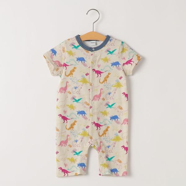 SHIPS KIDS:70〜80cm / ダイナソー ロンパース