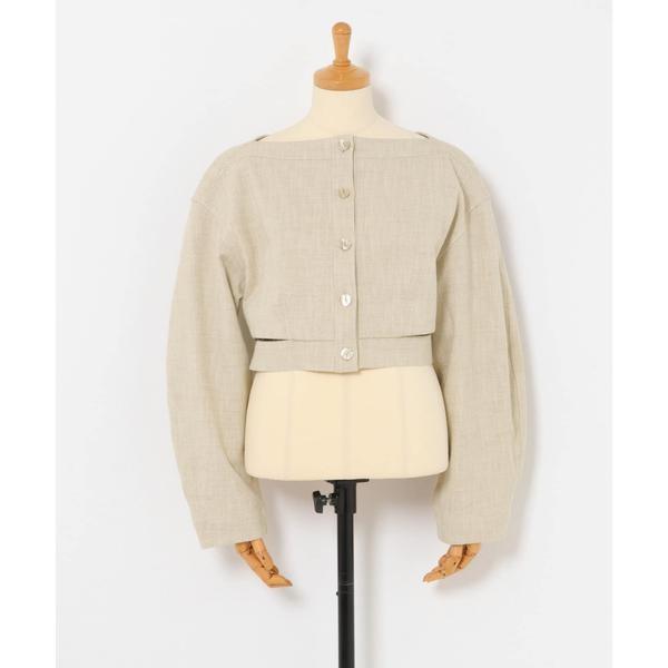 new basic　SLAB NEP BELT JACKET