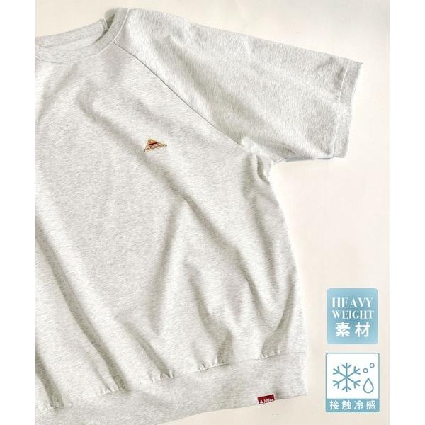 【接触冷感】《JaVaジャバコラボ》 裾ドロスト付き リングドット釦 ヘンリーネックTシャツ