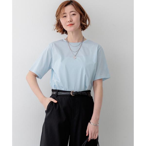 【見上愛さん着用/CanCam掲載】シアーコンフォート クルーネック Tシャツ
