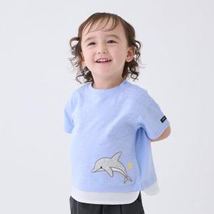 【接触冷感】海のいきものアップリケ半袖Tシャツ｜マルイ(丸井)Yahoo!店