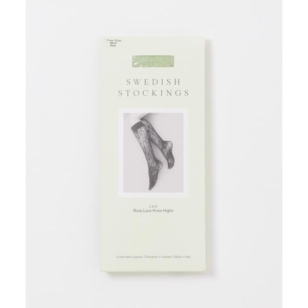 SWEDISH STOCKINGS　ROSA LACE KNEE HIGHS