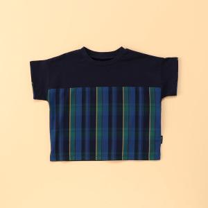 マドラスチェック 半袖Tシャツ(ベビーサイズ)
