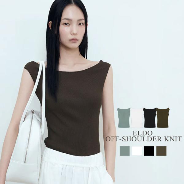 【BLOSSOM】ELDO OFF-SHOULDER KNIT