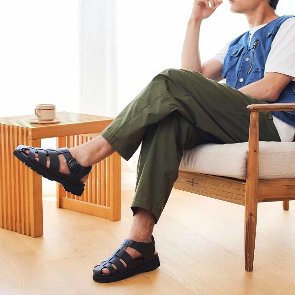 MODELLO Recovery指圧効果により血行を115％促進。厚底サンダル
