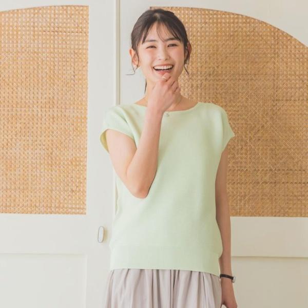 ラメガーターフレンチニット