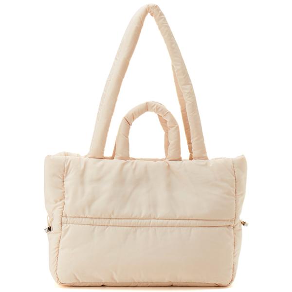 カシュカシュ cachecache / 2ハンドルパフビッグトートバッグ